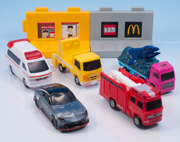レビュー マクドナルド ハッピーセット トミカ（2025春）ひみつ