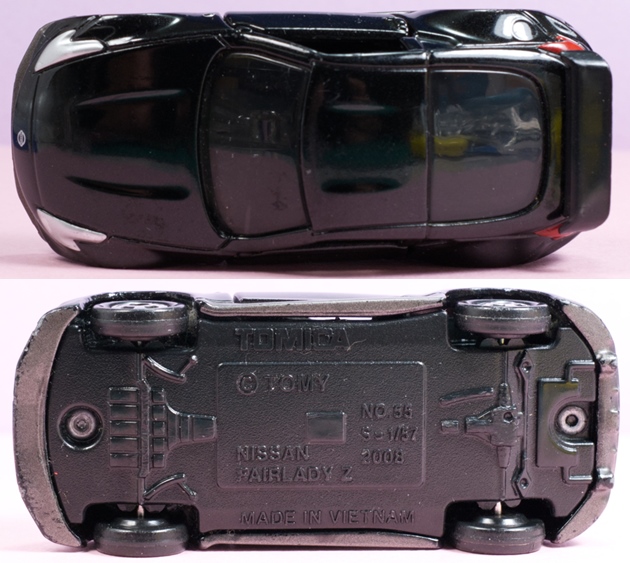 1/43　日産　フェアレディZ　ニスモ　Z34nismo　ミニカー　ブラック 4548565324538.jpg