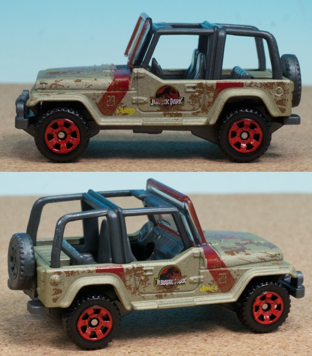 レビュー マッチボックス ジュラシック・ワールド '93 ジープ