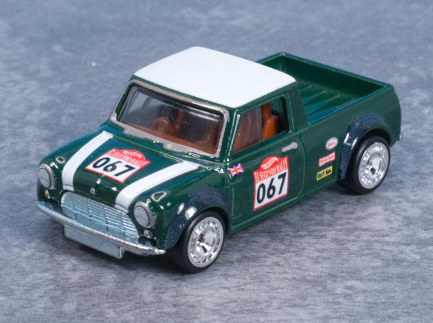 レビュー ホットウィール プレミアム2パック モーリス ミニ/'67