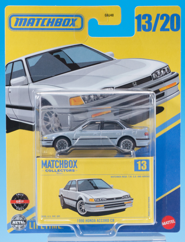 レビュー マッチボックス 1990 ホンダ アコード CB : ミニカー沼