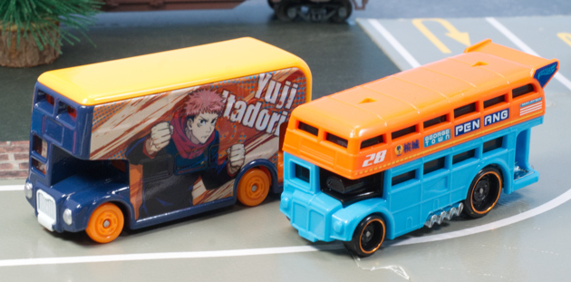 レビュー ホットウィール トラブルデッカー（二階建てバス） : ミニカー沼