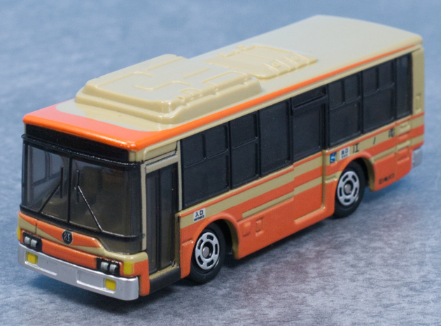 江ノ島電鉄 特注トミカ【江ノ電 路線バス】ミツビシ三菱FUSOふそうBUSミニカー1/130■トミー【新品・箱付】送料込 江ノ電バス4 三菱ふそうエアロスター（MP35タイプ） | トミカ103ca