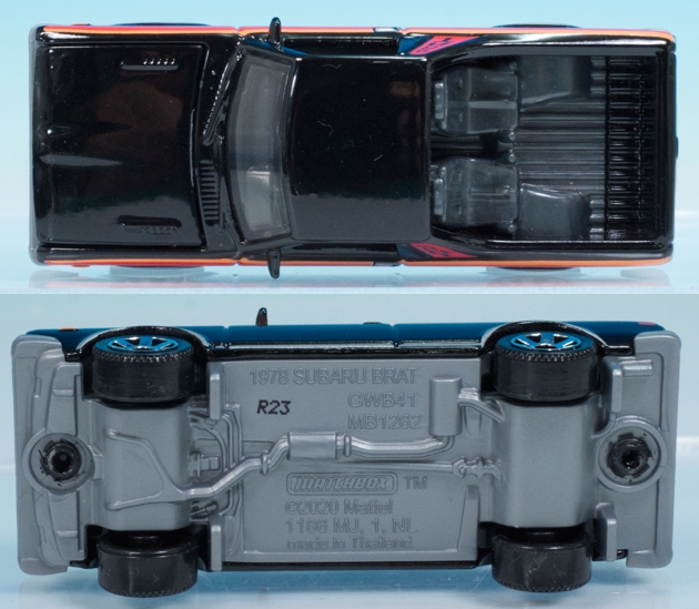 スバル　brat セット AMT 1/25 SUBARU BRAT – きっと懐かしキット！ プラモの話
