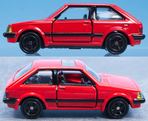 レビュー トミカ REBORN マツダ ファミリア 1500XG : ミニカー沼