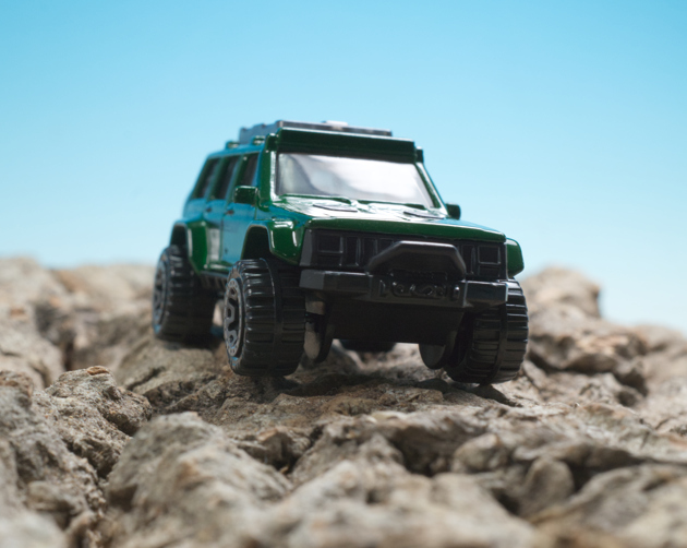 レア　X car toys ジープ　チェロキー　ホットウィール トミカ　ランクル リフトアップ車【比較】Hot Wheels『Jeepチェロキー』vs