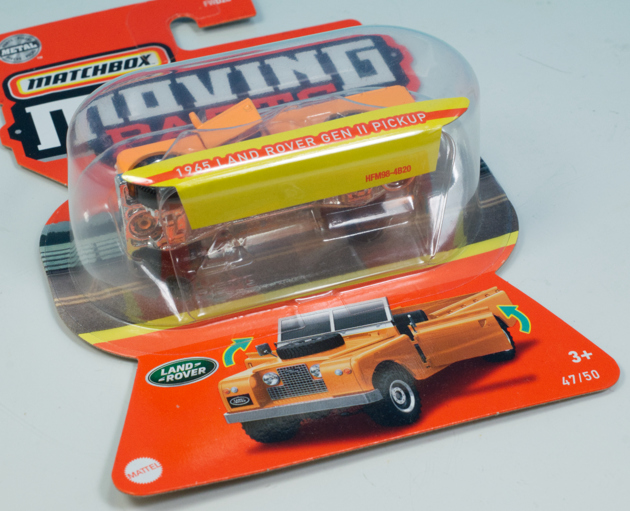 レビュー マッチボックス ムービングパーツ 1965 ランドローバー GEN