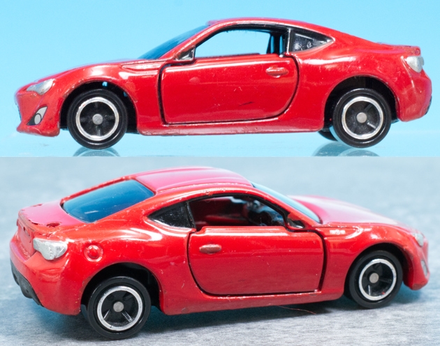 そ*ー様 非売品トミカ トヨタ 86 RC 第1弾 レビュー トミカ No.46 トヨタ 86(初代前期型) : ミニカー沼