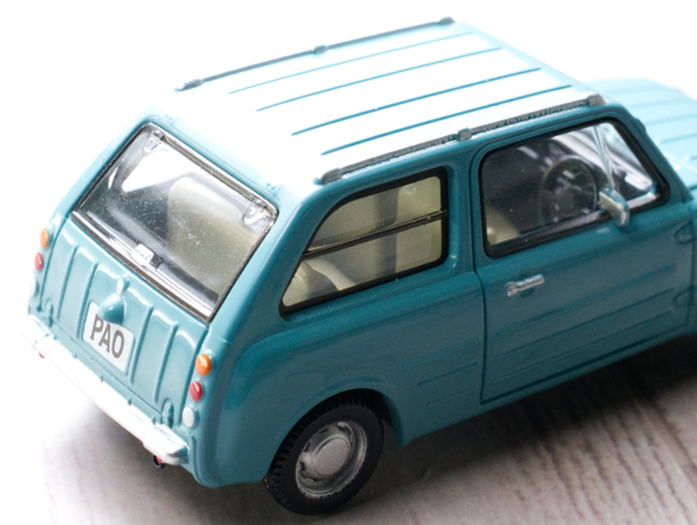 レビュー アオシマ カプセルトイ 1/64 Nissan PAO コレクション