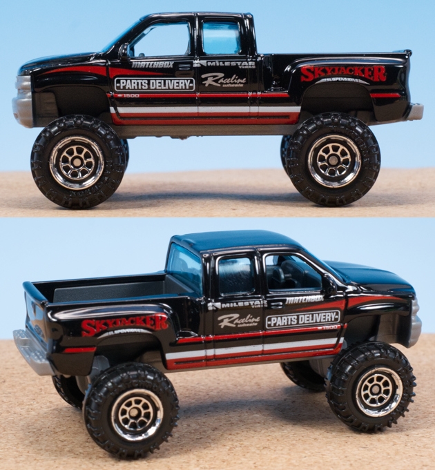 レビュー マッチボックス シボレー シルバラード 4X4（テーマアソート