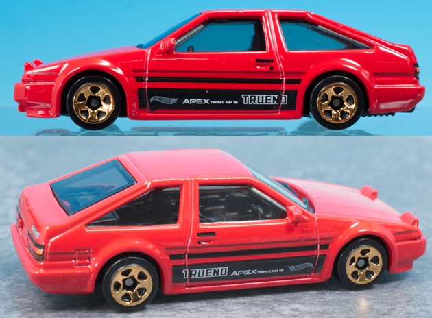 レビュー ホットウィール トヨタAE86スプリンター・トレノ(2022 レビュー ホットウィール トヨタAE86スプリンター・トレノ(2022