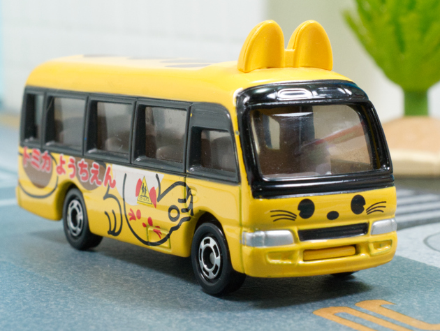 ミニカー 昭和レトロ かわいい自動車シリーズ　ようちえんバス 箱付き ミニカー 昭和レトロ かわいい自動車シリーズ ようちえんバス 箱