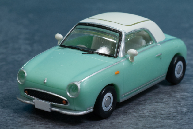 ホビージャパン 1/18 日産 フィガロ エメラルド レビュー タカラトミー