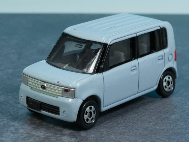 ★商談中★5574 トミカ 2008年 ダイハツムーヴコンテ 1/56　ルース品 ミニカー 1/56 ダイハツ ムーヴコンテ(ライトブルー/赤箱