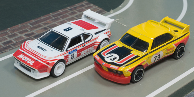 レビュー ホットウィール プレミアム2パック BMW M1 プロカー