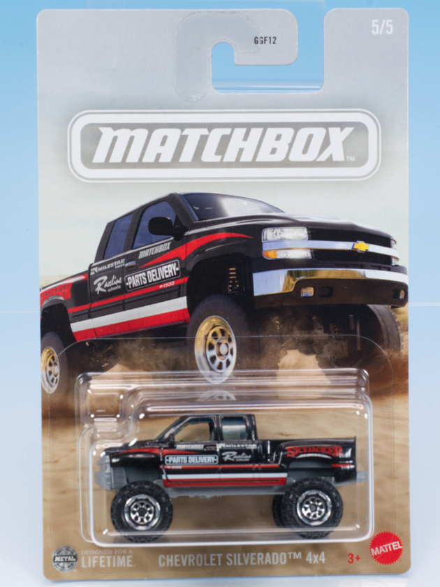 レビュー マッチボックス シボレー シルバラード 4X4（テーマアソート
