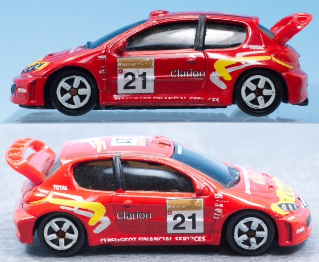 レビュー マジョレット プジョー 206 WRC : ミニカー沼