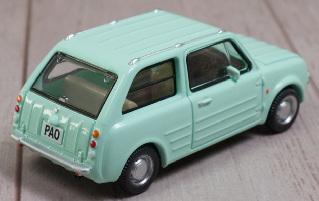 レビュー アオシマ カプセルトイ 1/64 Nissan PAO コレクション