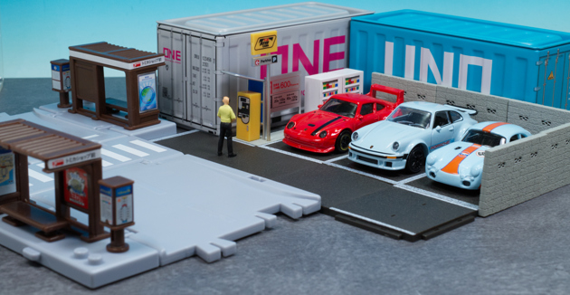 Amazon | 1/64 トイズキャビン 立体駐車場コレクション 全4種
