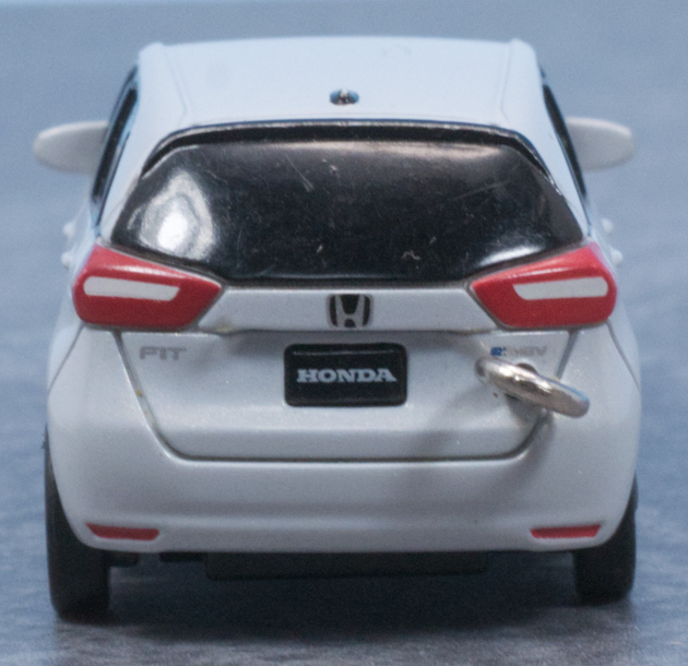 3922 ホンダフィット プルバックミニカー キーホルダー 3922 ホンダフィット プルバックミニカー キーホルダー ミニカー