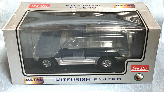 レビュー サンスター 1/18 1998年式 三菱パジェロ ロング 3.5V6（2代目