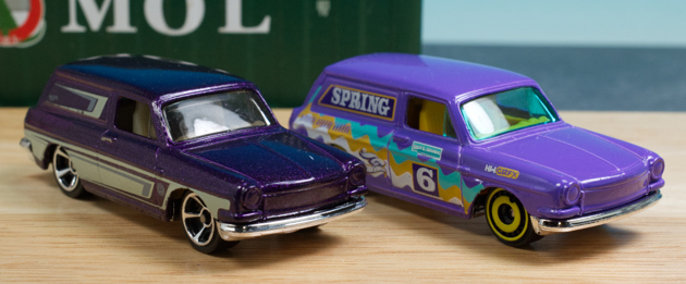 レビュー ホットウィール カスタム '69 フォルクスワーゲン スクエア