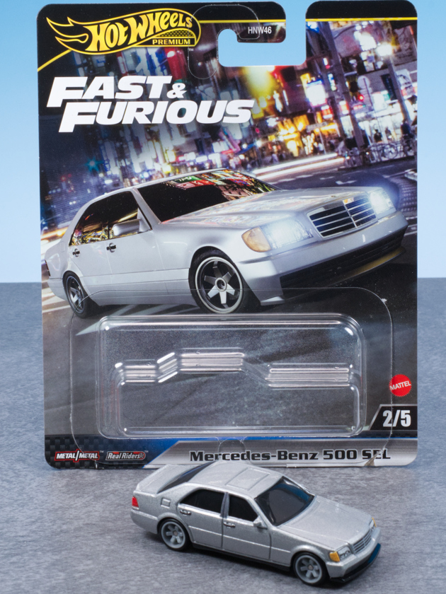 レビュー ホットウィール メルセデス・ベンツ 500 SEL（ワイルド