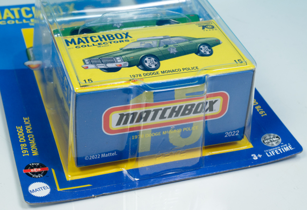 レビュー マッチボックス 1978 ダッジ・モナコ ポリスカー : ミニカー沼