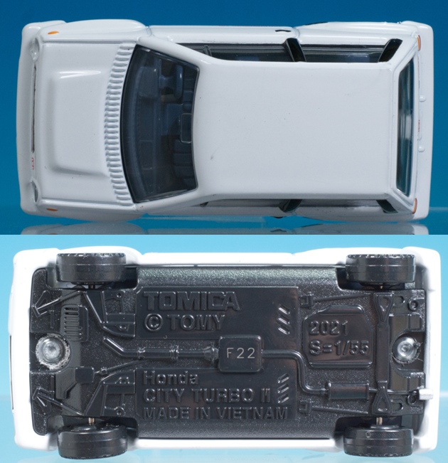 レビュー トミカプレミアム 35 ホンダ シティ ターボⅡ（発売記念仕様
