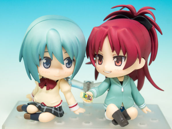 レビュー ねんどろいど美樹さやか 制服Ver.＆佐倉杏子 私服Ver