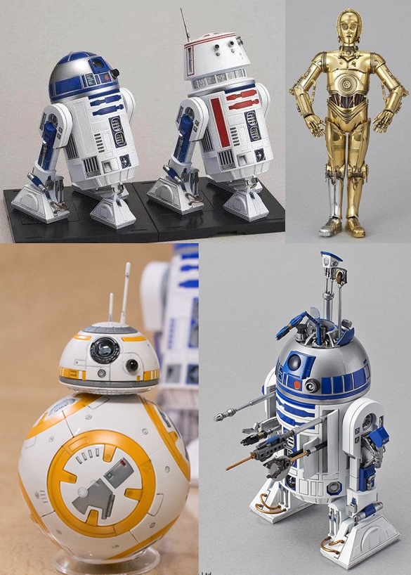 レビュー バンダイ プラモデル スター・ウォーズ 1/12 R4-I9