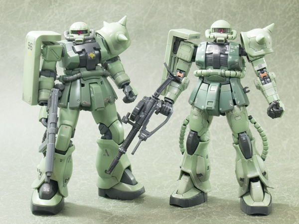 ガンプラ作ろう!RG 1/144 MS-06F 量産型ザク おまけ編 : ふぃぎゅる!