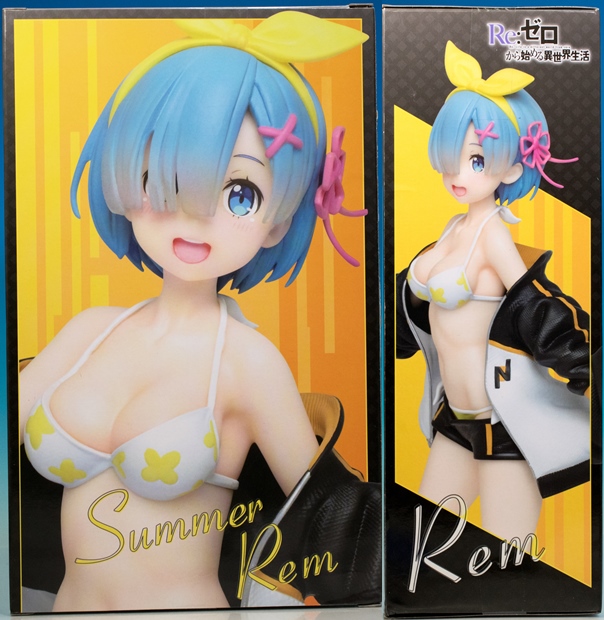 TAITO - レム スバルくんのジャージ×2 オリジナルメイド水着 セット レビュー タイトー Re:ゼロから始める異世界生活 プレシャス