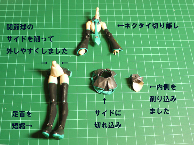 Figma初音ミクの可動域を広げます ふぃぎゅる Figma初音ミクの可動域を広げます ふぃぎゅる