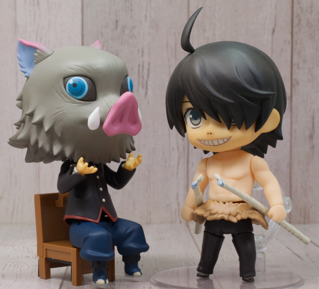 レビュー ねんどろいど Swacchao！ 鬼滅の刃 嘴平伊之助 : ふぃぎゅる！