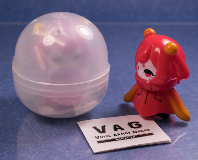 レビュー カプセルトイ VAG19 デンシコダコ（デンシタコ