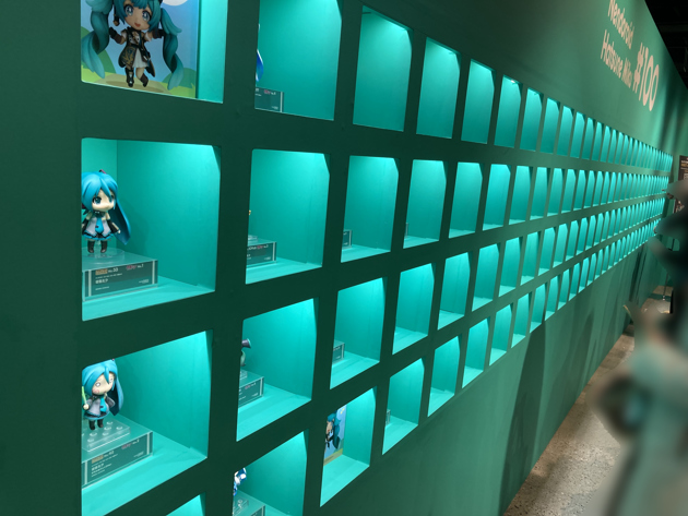 イベントレポ ねんどろいど 初音ミク 100番記念展示会