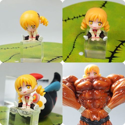 LAWSONまどマギぺたん娘 ミニフィギュア買って来ました（伊藤園