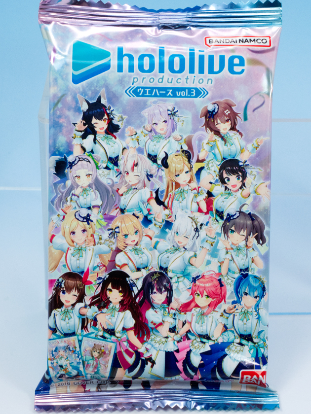レビュー バンダイ食玩 ホロライブプロダクション ウエハース vol.3