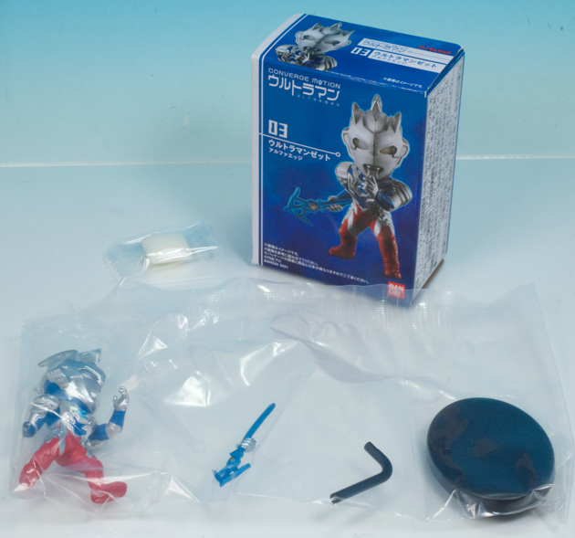 レビュー バンダイ食玩 CONVERGE MOTION ウルトラマン（ゼット / ゼロ