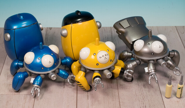 レビュー ねんどろいど 攻殻機動隊S.A.C. タチコマンズ レビュー ねんどろいど 攻殻機動隊S.A.C. タチコマンズ