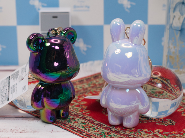 レビュー 100均ダイソー クマとウサギのキーホルダー（200円商品）