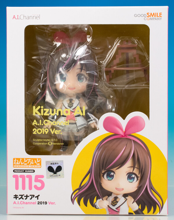 レビュー ねんどろいど キズナアイ A.I.Channel 2019Ver. : ふぃぎゅる！