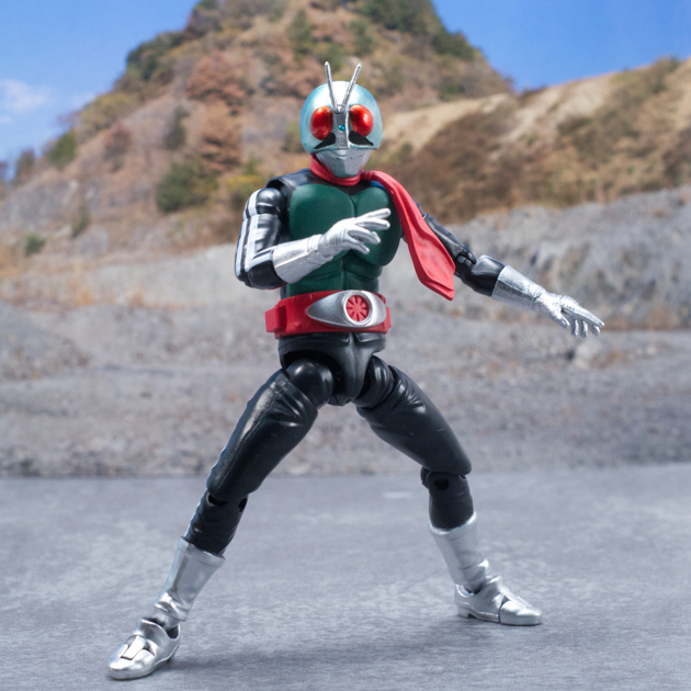 レビュー バンダイ食玩 掌動XX 仮面ライダー4 仮面ライダー新1号