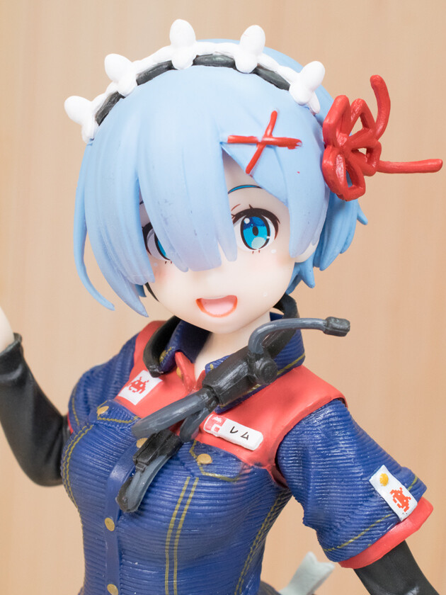 colorfulフィギュアレム タイトー制服 Beautiful Girl Figure Doll Review) TAITO Re:Zero - Starting Life