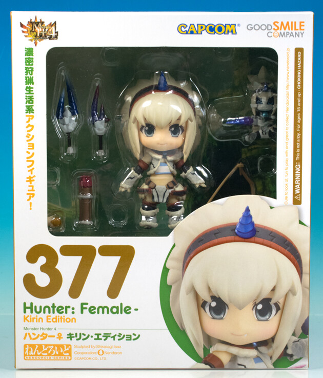 レビュー ねんどろいど モンスターハンター4 ハンター（女） キリン