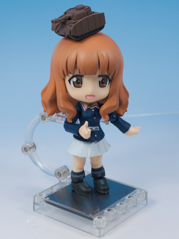 レビュー コトブキヤ キューポッシュ ガールズ＆パンツァー 武部沙織