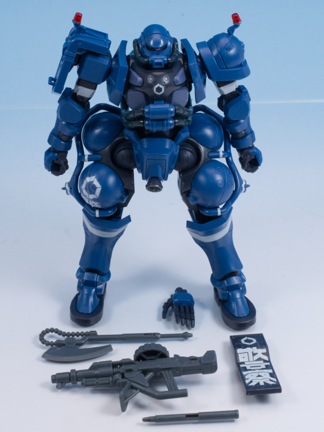レビュー ガンプラ HG 1/144 軍警ザク（GQuuuuuuX） 組み立て編