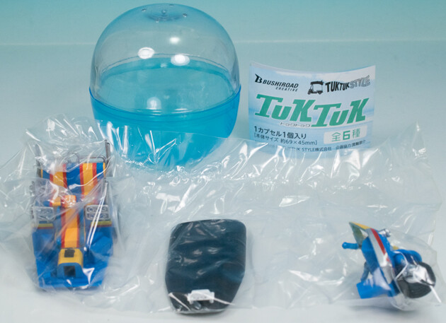 レビュー ブシロード カプセルトイ トゥクトゥク : ミニカー沼