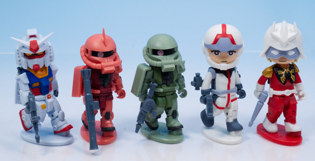 レビュー バンダイ食玩 bitlotガンダム （その1）